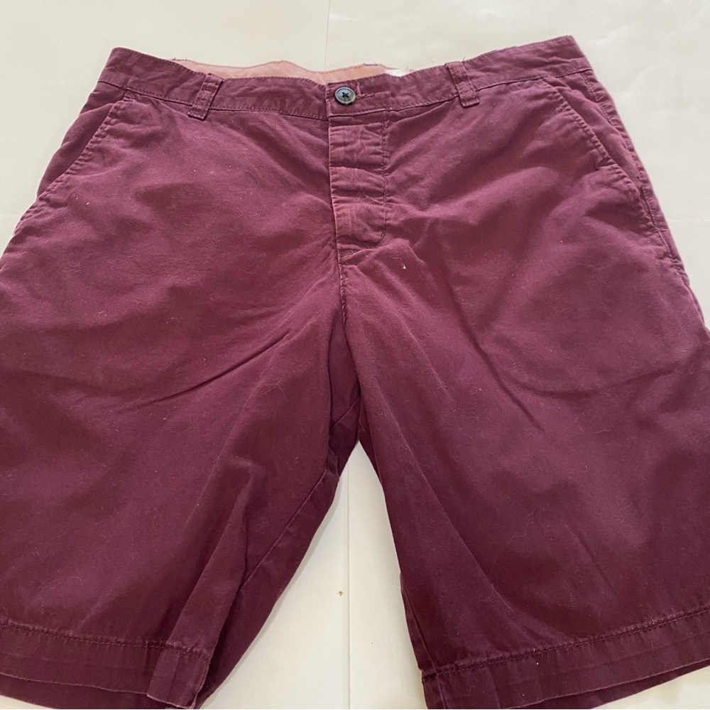 ⭐️Men's Burgundy Shorts - Picture 4 of 9